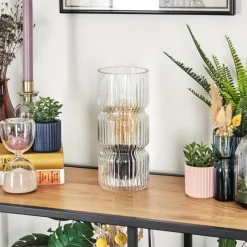 hofstein Penteado Lampe à poser Noir, 1 lumière