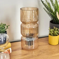 hofstein Penteado Lampe à poser Noir, 1 lumière