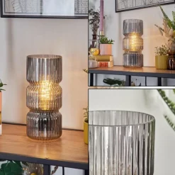 hofstein Penteado Lampe à poser Noir, 1 lumière