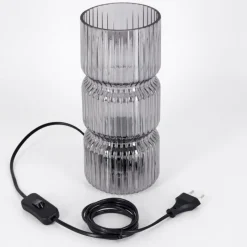 hofstein Penteado Lampe à poser Noir, 1 lumière