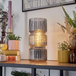 hofstein Penteado Lampe à poser Noir, 1 lumière