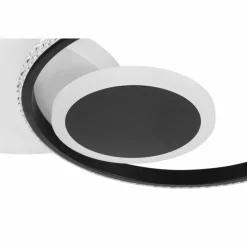 Luminaires Globo Lighting Perlix Plafonnier LED Noir, Blanc, 1 lumière* Éclairage Led