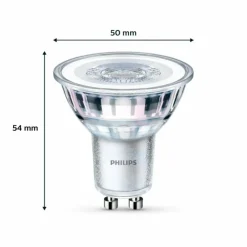 Luminaires Philips Philips Classic Lot de 2 LED GU10 4,6 watt 4000 kelvin 390 lumen
