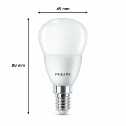 Luminaires Philips Philips Classic Lot de 3 LED E14 4,9 watt 2700 kelvin 470 lumen