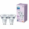 Luminaires Philips Philips Classic Lot de 2 LED GU10 3,5 watt 4000 kelvin 275 lumen