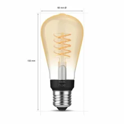 Luminaires Philips Philips Hue E27 LED 7 Watt 2100 Kelvin 550 Lumen