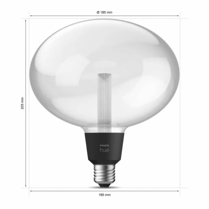 Luminaires Philips Philips Hue E27 LED 6,5 Watt 20006500 Kelvin 500 Lumen