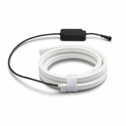 Luminaires Philips Philips Hue Lot de 2 bandes LED d'extérieur Transparent, 1 lumière, Changeur de couleurs