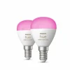 Luminaires Philips Philips Hue Set de 2 E14 LED 5,1 Watt 4000 Kelvin 470 Lumen