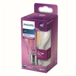 Luminaires Philips Philips LED E27 7 Watt 4000 Kelvin 850 Lumen