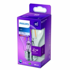Luminaires Philips Philips LED E27 4,3 Watt 4000 Kelvin 540 Lumen