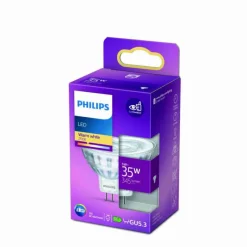 Luminaires Philips Philips LED GU5,3 5 Watt 2700 Kelvin 345 Lumen