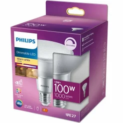 Luminaires Philips Philips Réflecteur LED E27 13 watt 2700 kelvin 1000 lumen