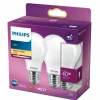 Luminaires Philips Philips 2x LED E27 4,5 Watt 2700 Kelvin 470 Lumen