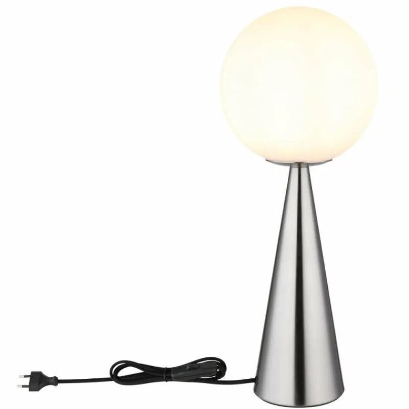Luminaires Globo Lighting Pinapl Lampe à poser Nickel mat, 1 lumière
