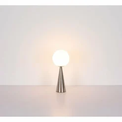 Luminaires Globo Lighting Pinapl Lampe à poser Nickel mat, 1 lumière