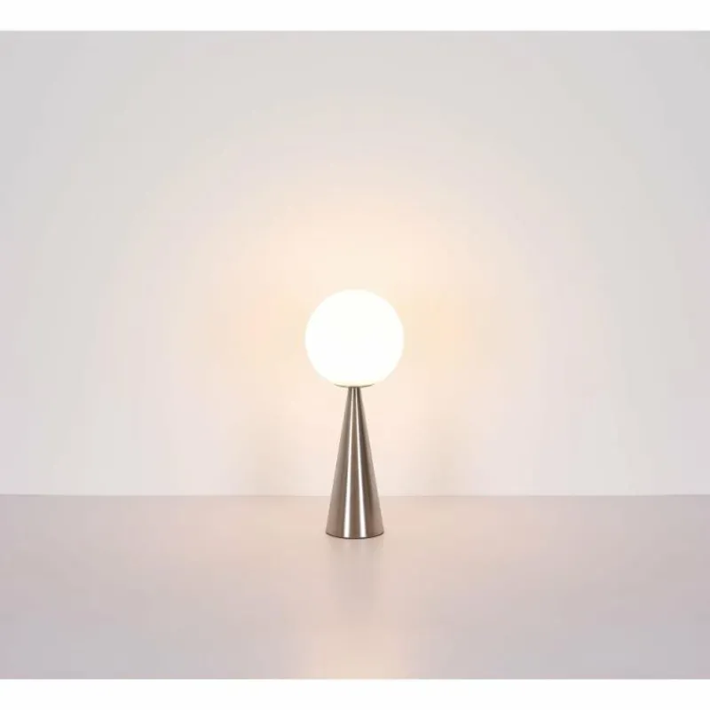 Luminaires Globo Lighting Pinapl Lampe à poser Nickel mat, 1 lumière