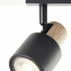Luminaires Scandinaves-Luminaires Brilliant Pini Spot de plafond Noir, 4 lumières