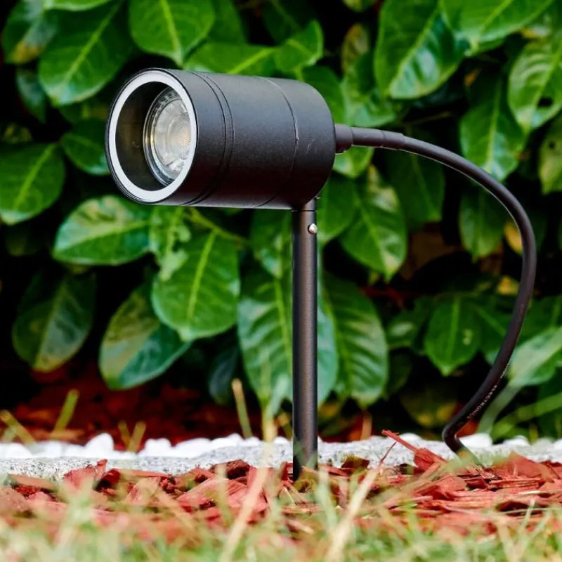 hofstein pique de terre Froslev LED Noir, 1 lumière