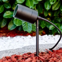 hofstein pique de terre Froslev LED Noir, 1 lumière