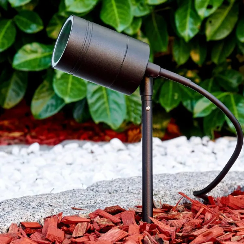 hofstein pique de terre Froslev LED Noir, 1 lumière