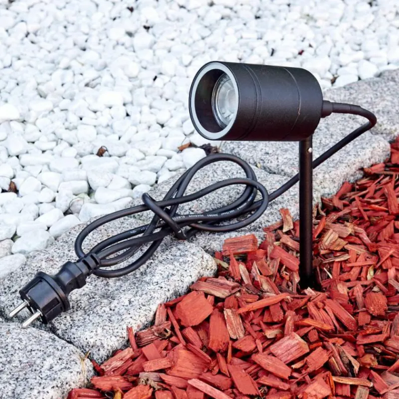 hofstein pique de terre Froslev LED Noir, 1 lumière