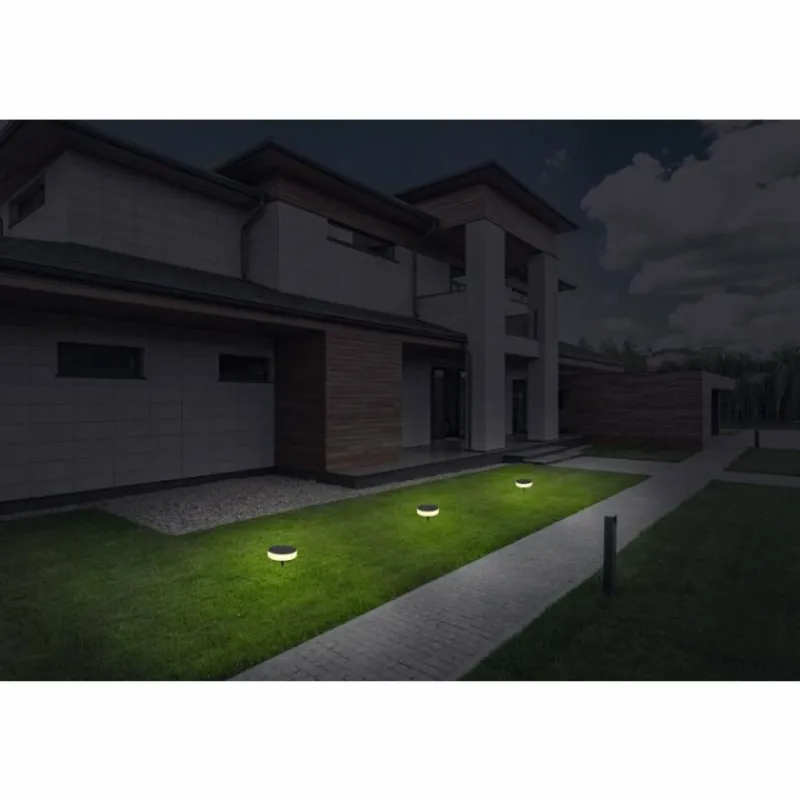 Luminaires Globo Lighting pique de terre Globo SOLAR LED Noir, 1 lumière