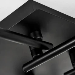 hofstein Plafonnier Agropoli Noir, 4 lumières