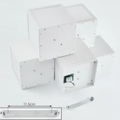 hofstein Plafonnier Allonville LED Blanc, 1 lumière