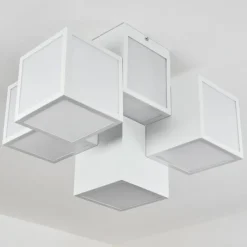 hofstein Plafonnier Allonville LED Blanc, 1 lumière