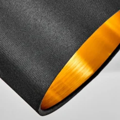 Lampes En Tissu-hofstein Plafonnier Alsen Écru, Noir, 4 lumières