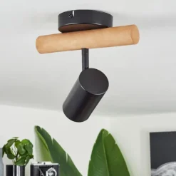 hofstein Plafonnier Arbrentin Écru, Noir, 1 lumière