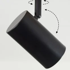 hofstein Plafonnier Arbrentin Écru, Noir, 2 lumières