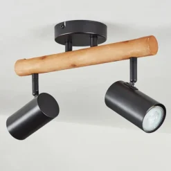 hofstein Plafonnier Arbrentin Écru, Noir, 2 lumières