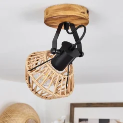 Luminaires Scandinaves-hofstein Plafonnier Auboncourt Écru, 1 lumière