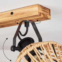 Luminaires Scandinaves-hofstein Plafonnier Auboncourt Écru, 3 lumières