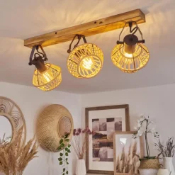 Luminaires Scandinaves-hofstein Plafonnier Auboncourt Écru, 3 lumières