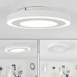 hofstein Plafonnier Audrieu LED Blanc, 2 lumières