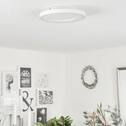 hofstein Plafonnier Audrieu LED Blanc, 2 lumières