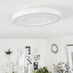 hofstein Plafonnier Audrieu LED Blanc, 2 lumières