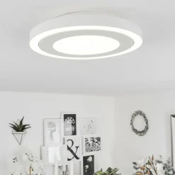 hofstein Plafonnier Audrieu LED Blanc, 2 lumières