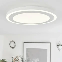 hofstein Plafonnier Audrieu LED Blanc, 2 lumières