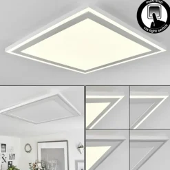 hofstein Plafonnier Audrieu LED Blanc, 2 lumières