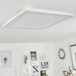 hofstein Plafonnier Audrieu LED Blanc, 2 lumières