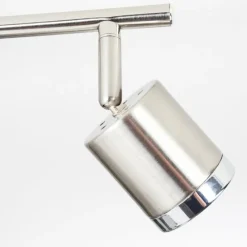 hofstein Plafonnier Autilla LED Nickel mat, 4 lumières