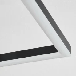 hofstein Plafonnier Avelal LED Brun, Couleur bois, Noir, 1 lumière