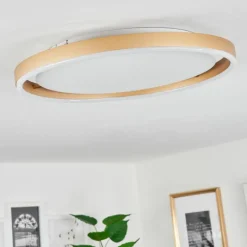 hofstein Plafonnier Barril LED Blanc, 1 lumière