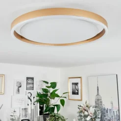 hofstein Plafonnier Barril LED Blanc, 1 lumière