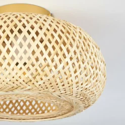 Luminaires Scandinaves-hofstein Plafonnier Bauro Écru, 1 lumière