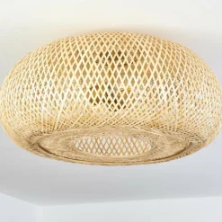 Luminaires Scandinaves-hofstein Plafonnier Bauro Écru, 2 lumières